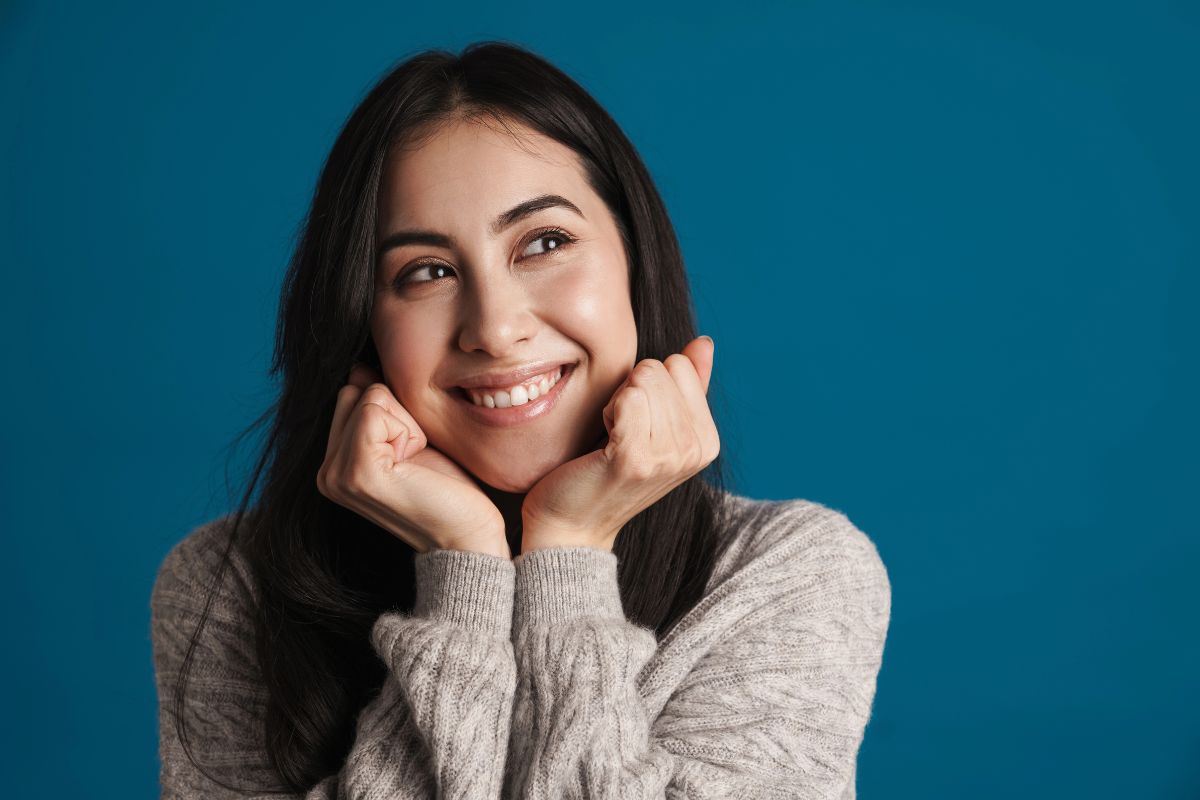 Healthy teeth showing the connection between oral health and overall wellness.